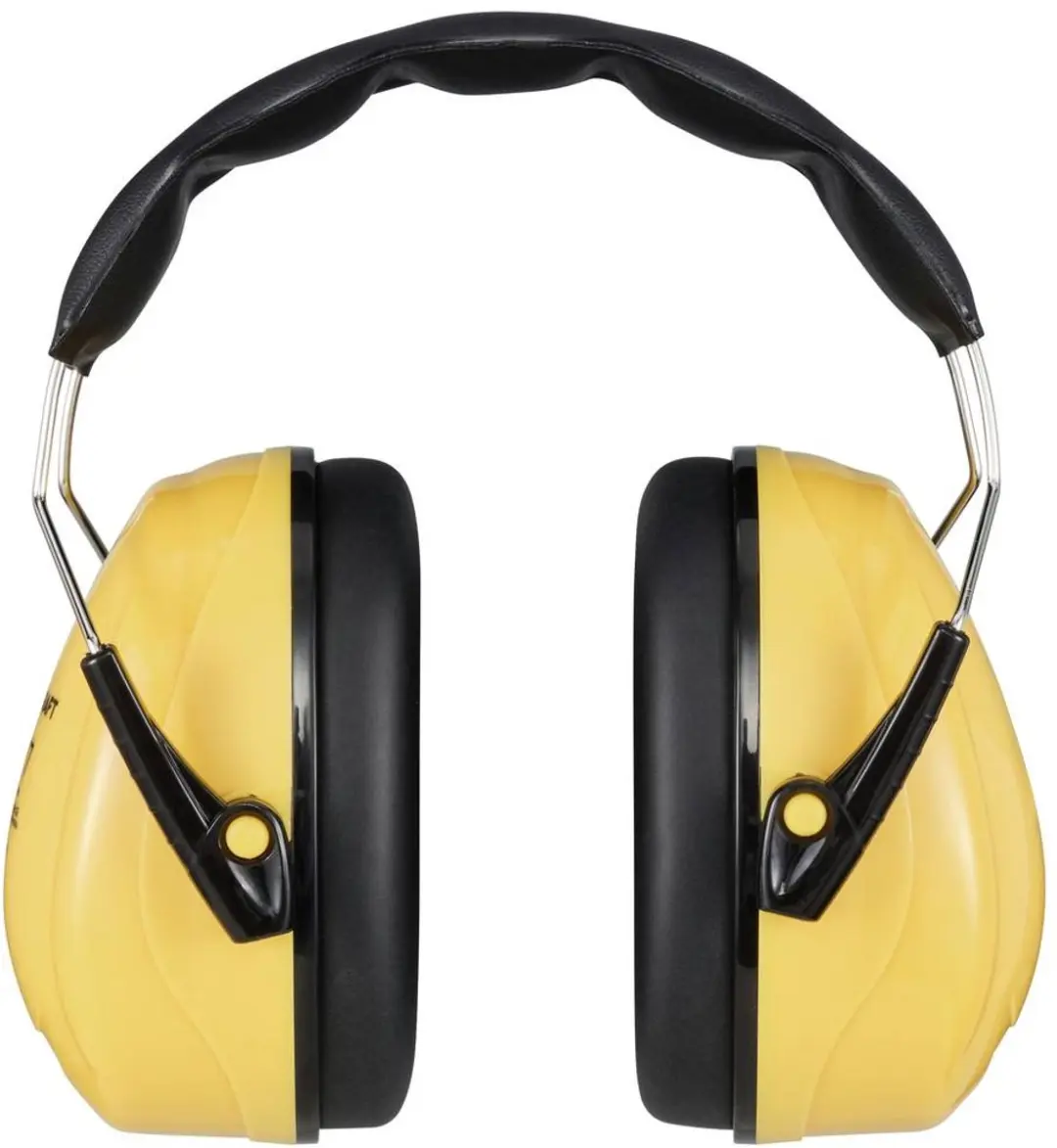 TOOLCRAFT TO-8055042 Oorkap 31 dB - EN 352-1 - Zwart/Geel