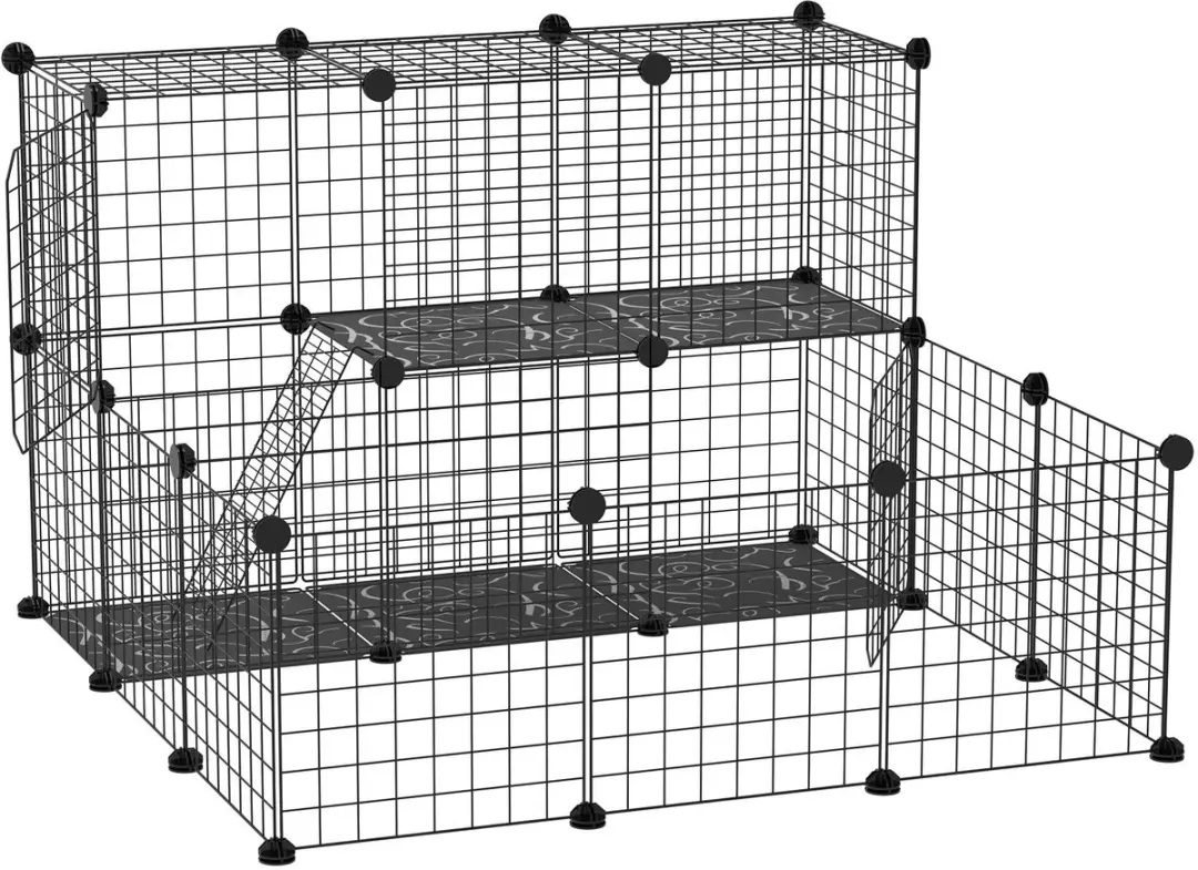 Pawhut Kooi voor Kleine Dieren 105x105x70cm