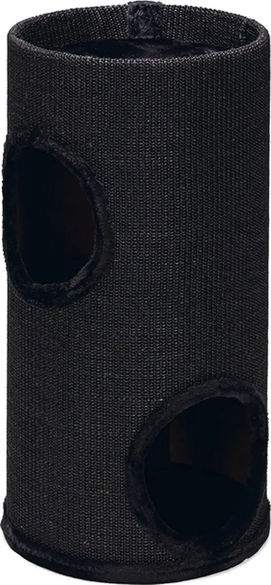 Beeztees Stina Krabton 37x70cm - 3 Ligplekken - Zwart