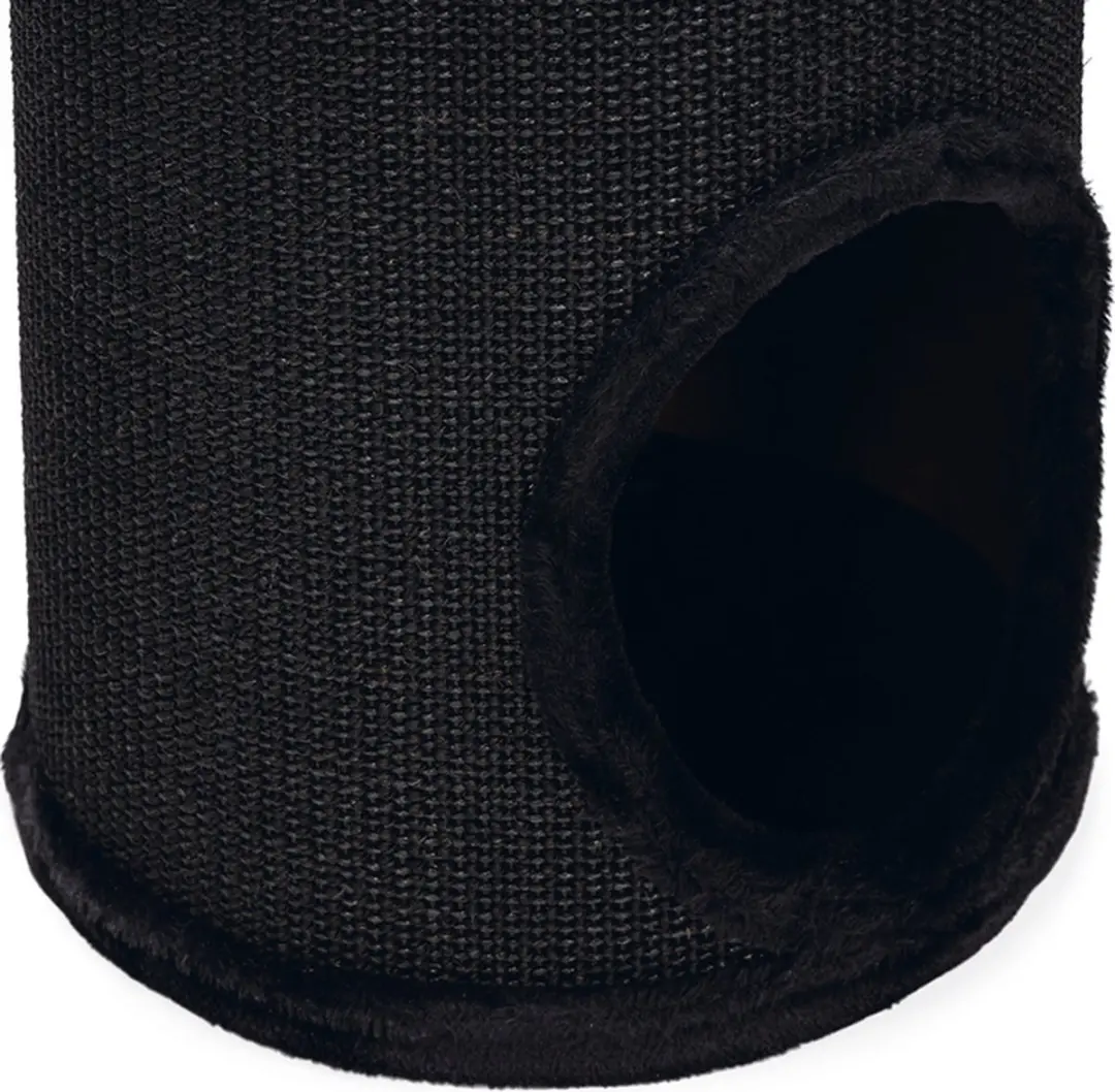Beeztees Stina Krabton 37x70cm - 3 Ligplekken - Zwart
