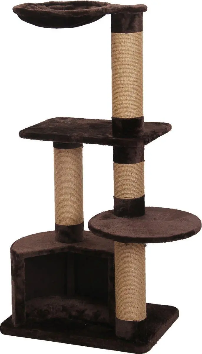 Flamingo Brownie 2 Kattenkrabpaal - 3 Niveaus - Ø40cm