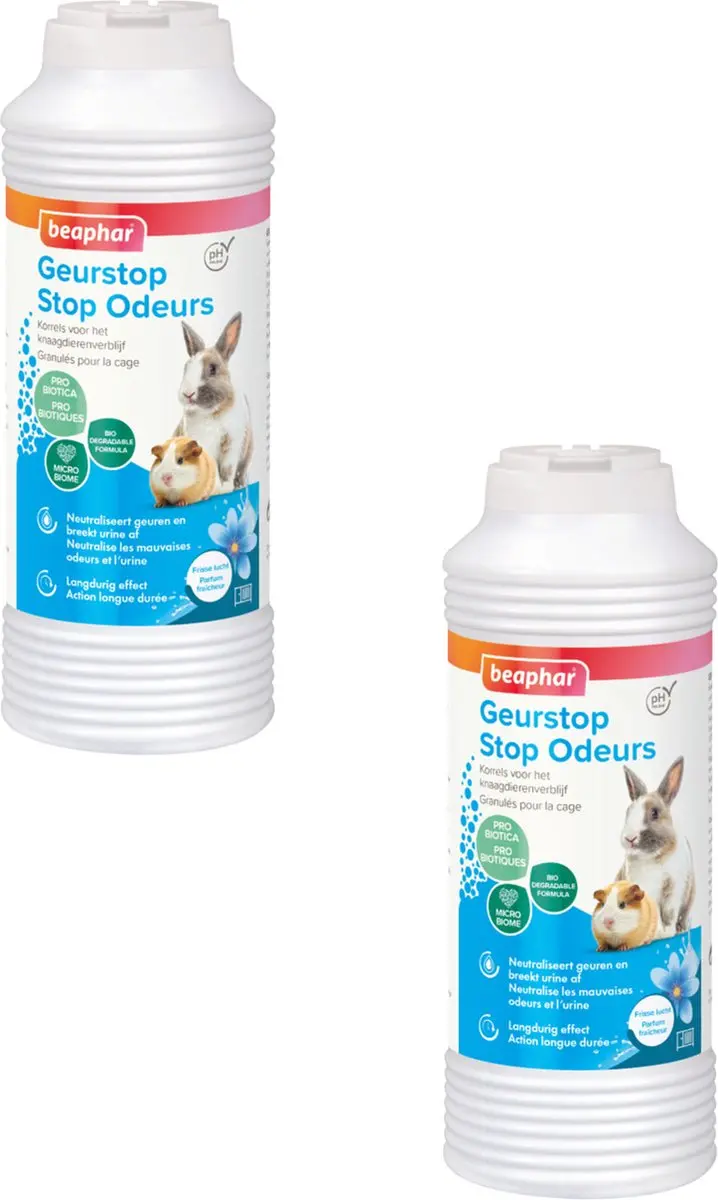 Beaphar Geurstop Knaagdier - 2x600g