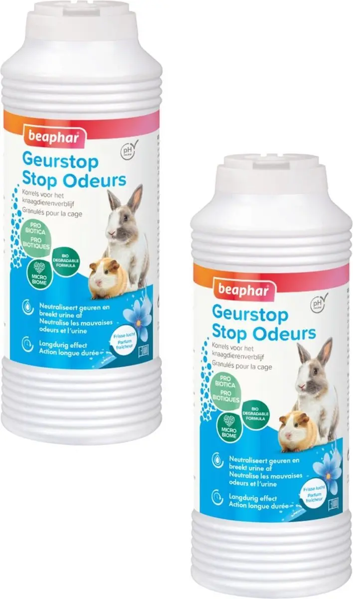 Beaphar Geurstop Knaagdier - 2x600g