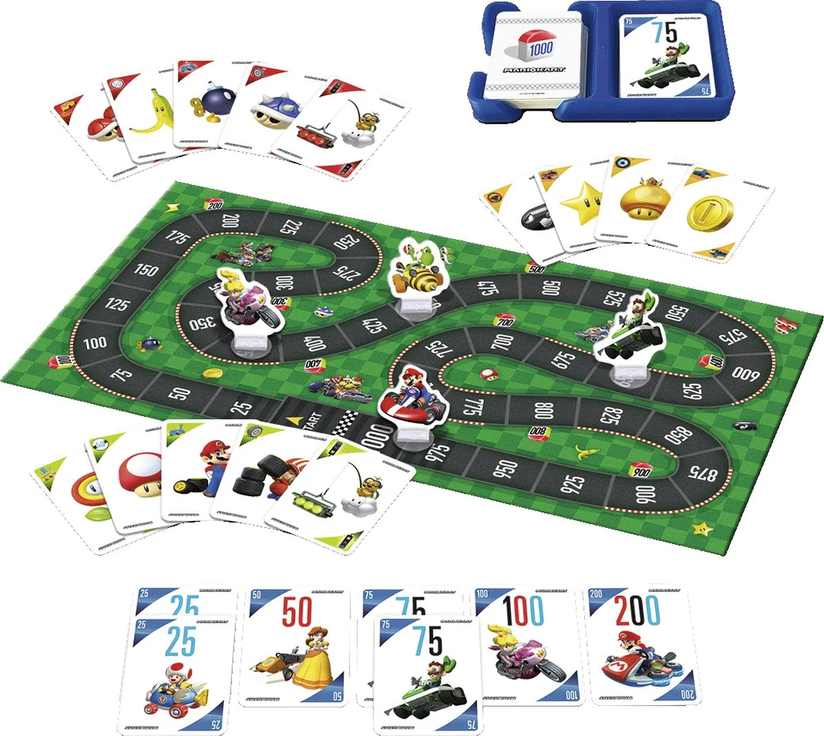 Jumbo Mario Kart Bordspel - 2-6 Spelers