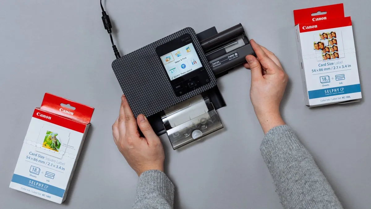 Canon KC-18IL Instant Fotopapier - 144 Stickers - Wit
