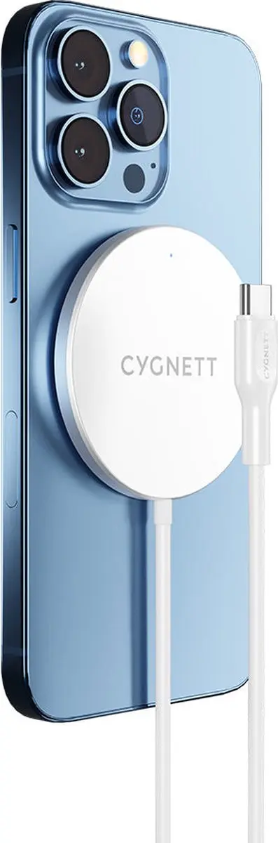 Cygnett MagCharge Kabel 7.5W - USB-C 1.2m Wit