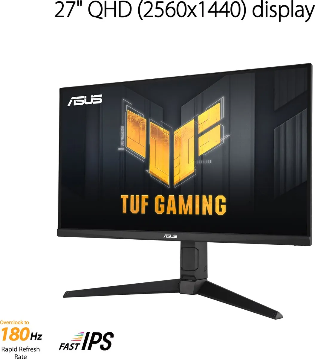 ASUS TUF Gaming VG27AQL3A Monitor - 27" QHD 180Hz