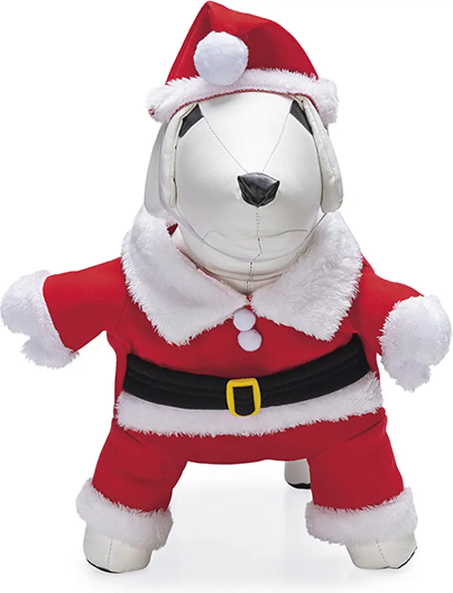 Beeztees Kerstmanpak Hondenkleding M - Rood/Wit - afbeelding 6 van 6