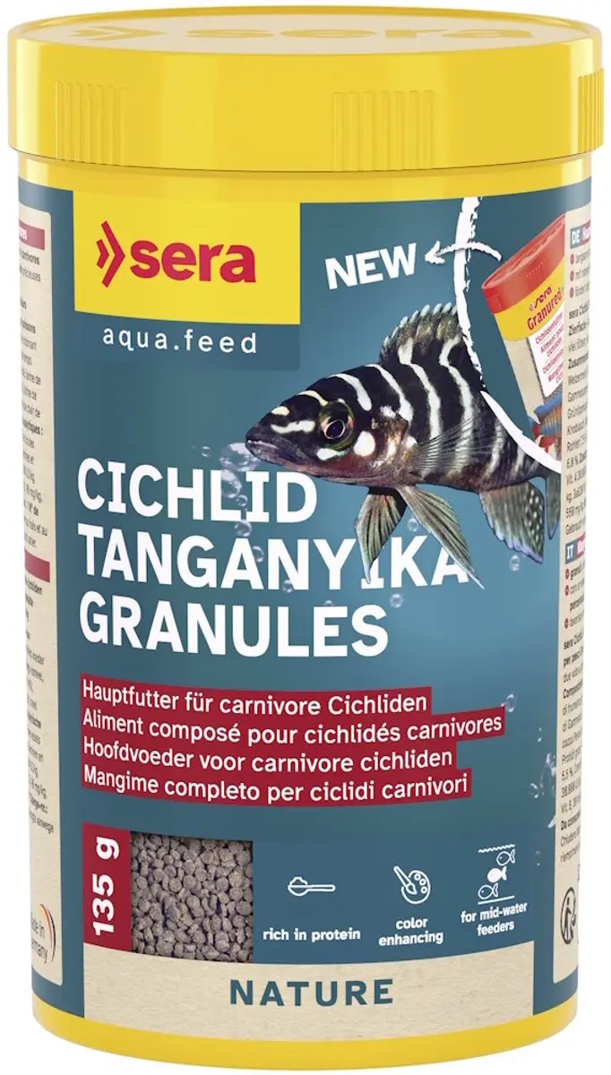 Sera Cichlid Tanganyika Granules 250ml