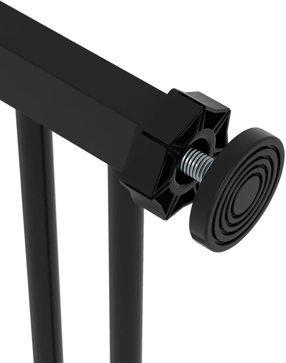 Pawhut Hondenhek 74-87cm - Treppenschutz - Zwart