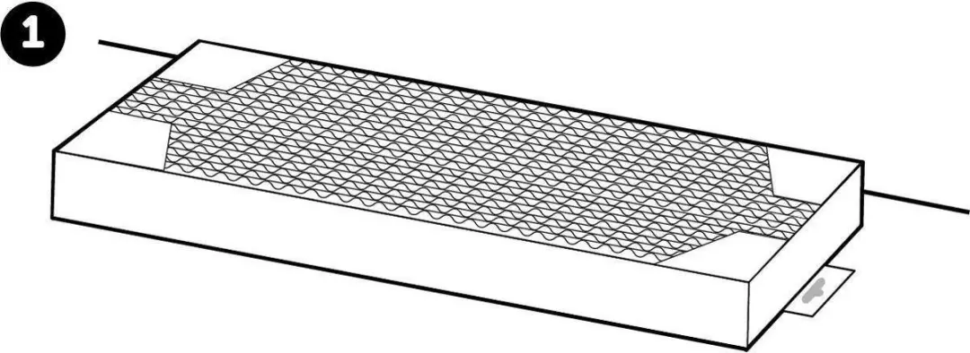 Flamingo Katten Krabplank Karton - 46x11x4cm