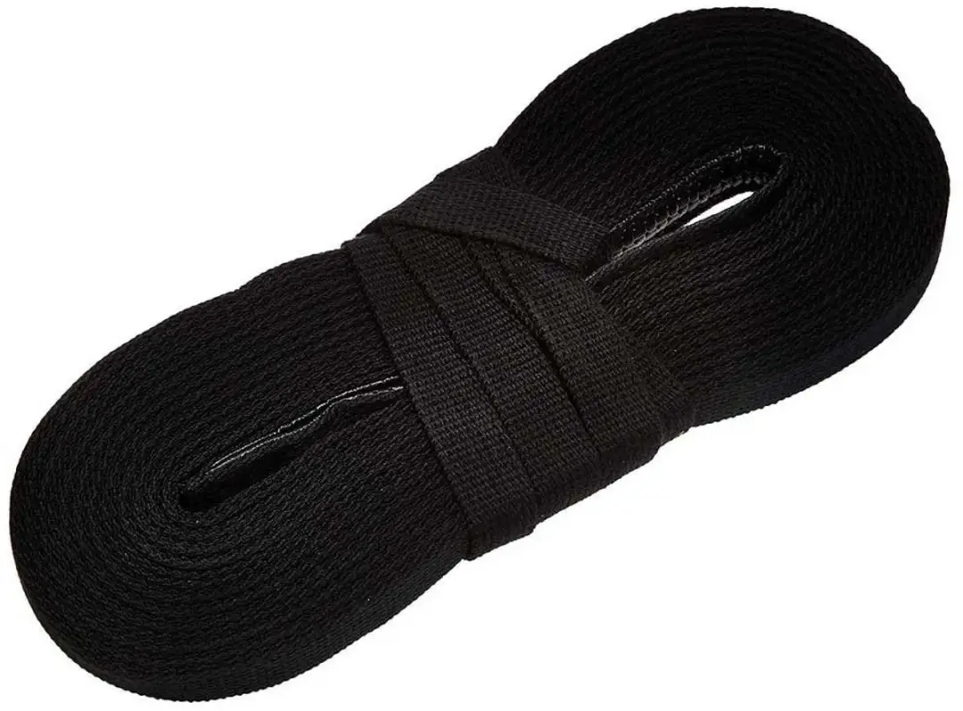 Trixie Hondenriem Sleeplijn Singelband - 15m x 2cm - Zwart - afbeelding 3 van 6