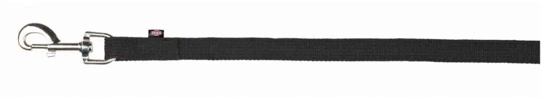 Trixie Hondenriem Sleeplijn Singelband - 15m x 2cm - Zwart - afbeelding 5 van 6