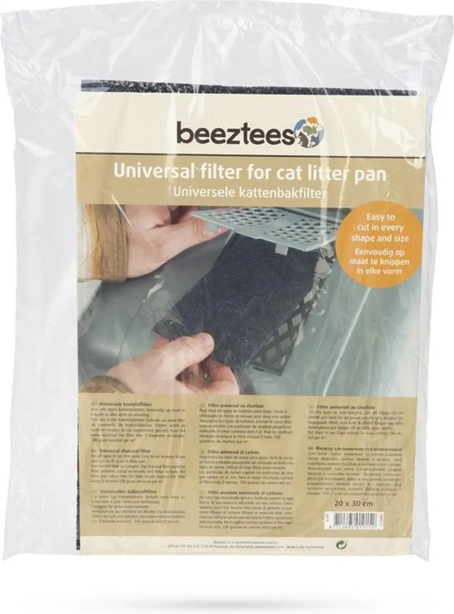 Beeztees Kattenbakfilter Universeel 20x30cm