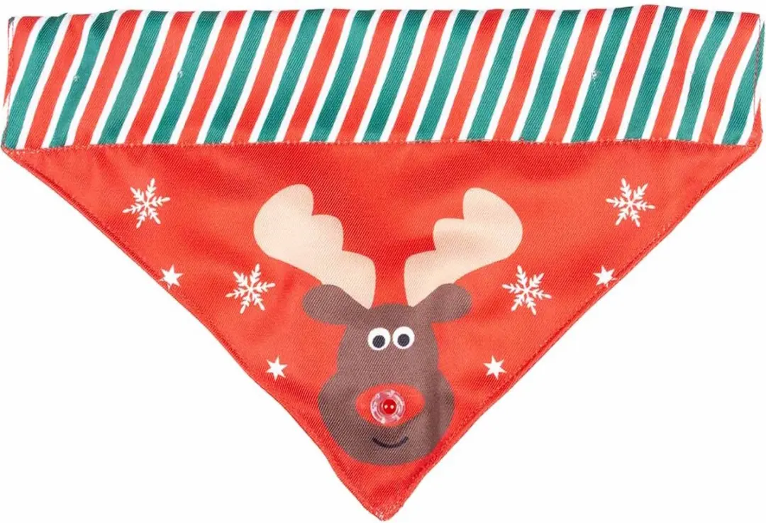 Honden Bandana Duvo+ Xmas Flash LED Bandana