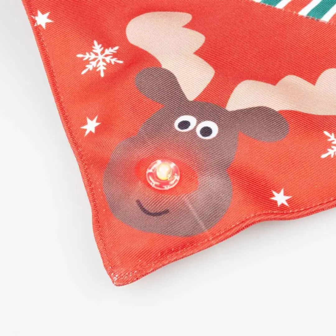 Honden Bandana Duvo+ Xmas Flash LED Bandana