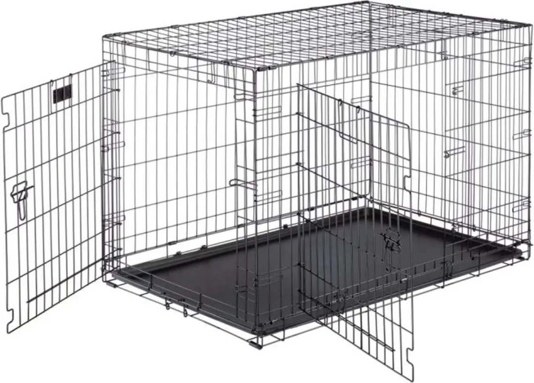 Ferplast Hondenbench Dog-Inn 105 - 108,5x72,7x76,8cm Grijs