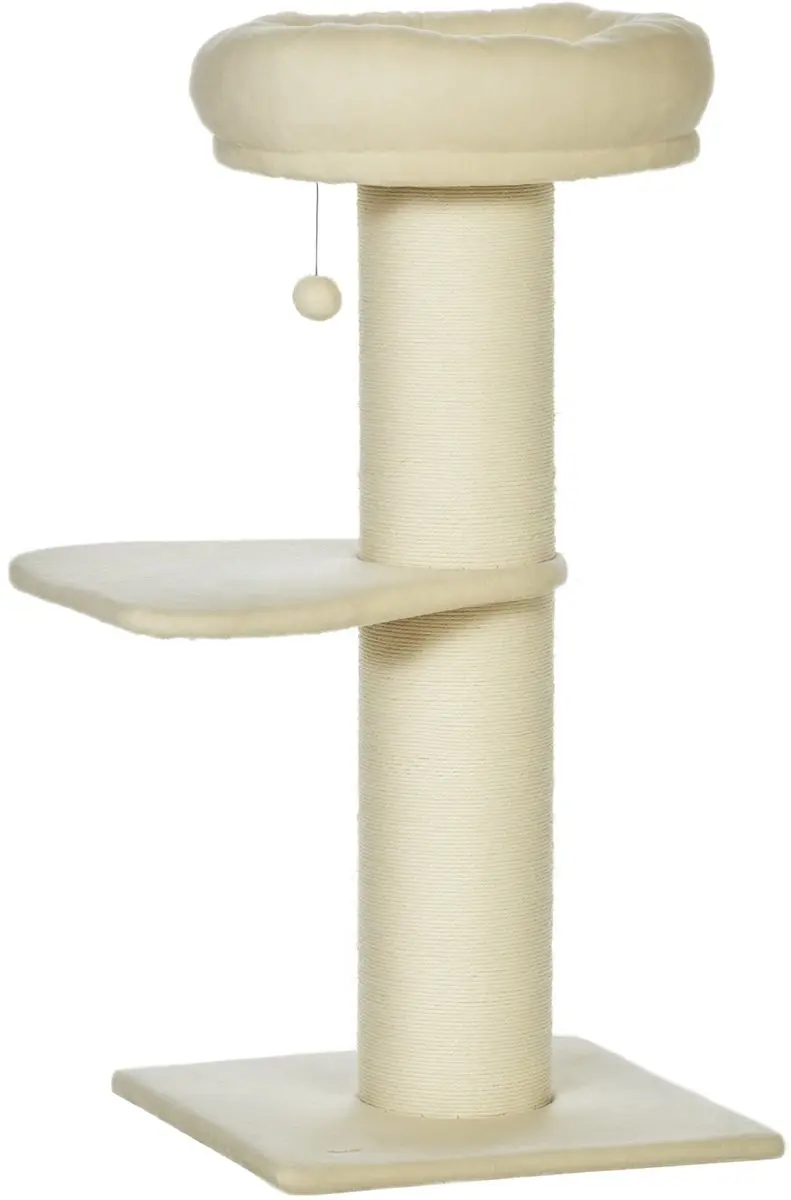 Pawhut Kattenboom Knuffel 48,5x48,5x105cm