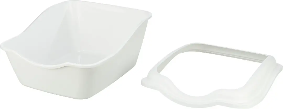 Trixie Cleany Cat Kattenbak - 54x45x29cm Wit