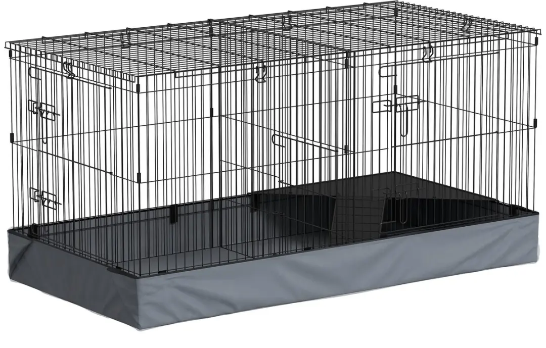 Pawhut Kleindierkooi 1-Verdieping