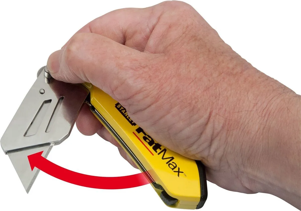 Stanley FatMax Vast Vouwmes FMHT0-10827 - 11 Reserve Mesjes - Geel - afbeelding 6 van 6