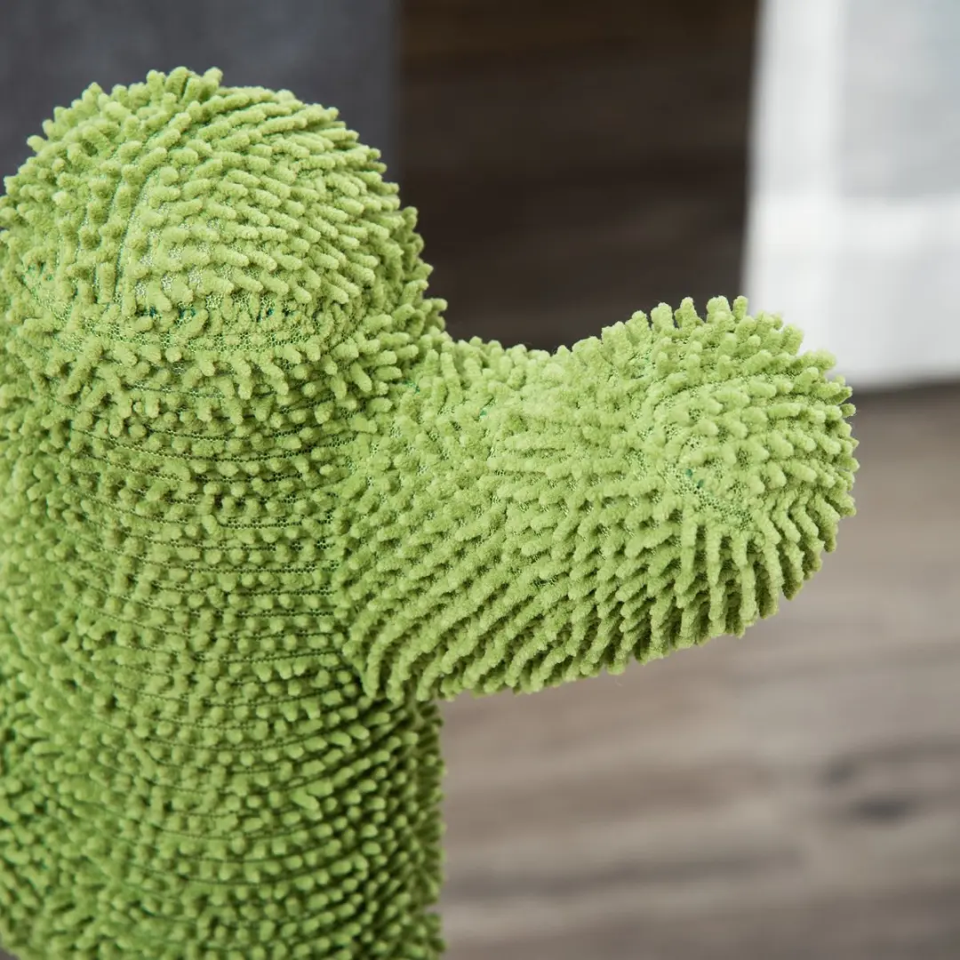 Pawhut Kattenkrabpaal Sisal Groen 40x40x65cm