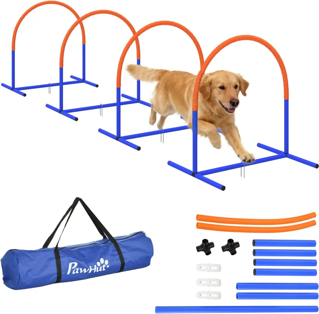 Pawhut Hund Agility Set D07-037V00