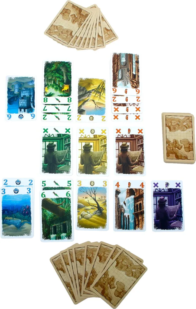999 Games Lost Cities Kaartspel - 2 Spelers