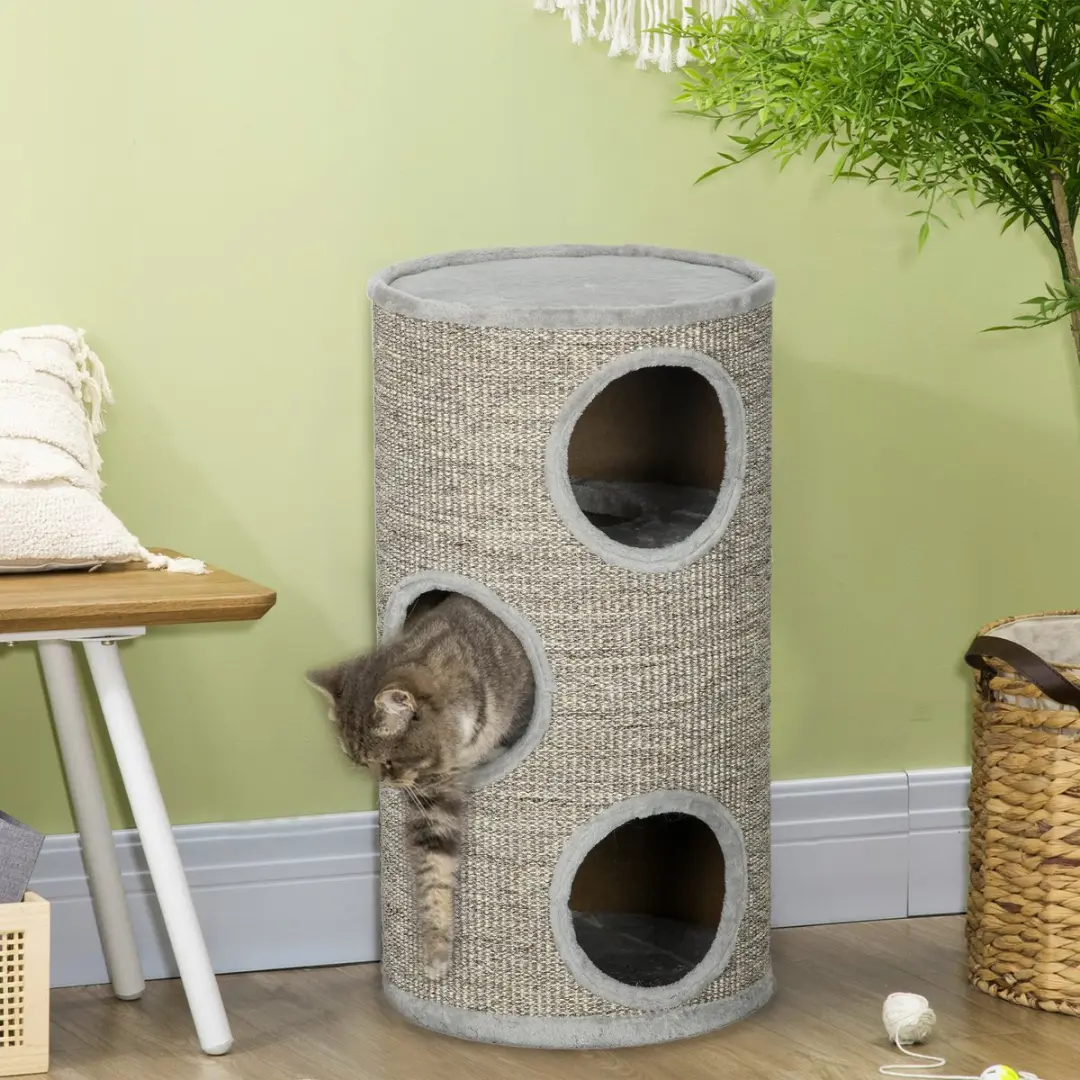 Pawhut Krabton met 3 Grotten D30-535V00 - 3 Ligplekken