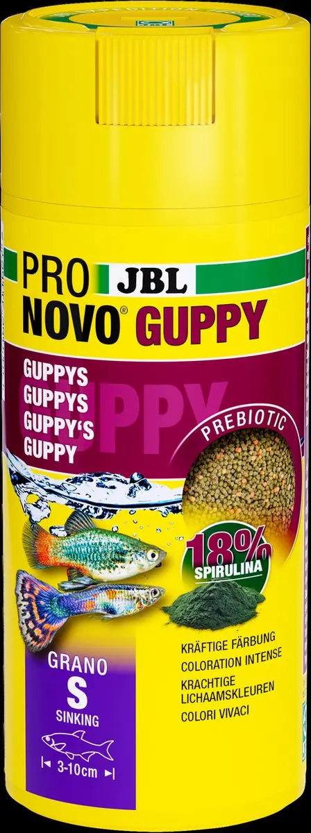 JBL ProNovo Guppy Grano S 250ml