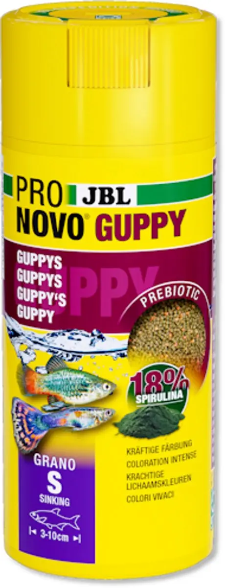 JBL ProNovo Guppy Grano S 250ml