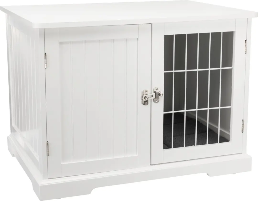 Trixie Bench Home Kennel M - 73x53x53cm - Wit - afbeelding 6 van 6