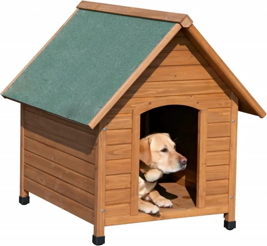 Kerbl Hondenhok 85x73x80cm Bruin-Groen