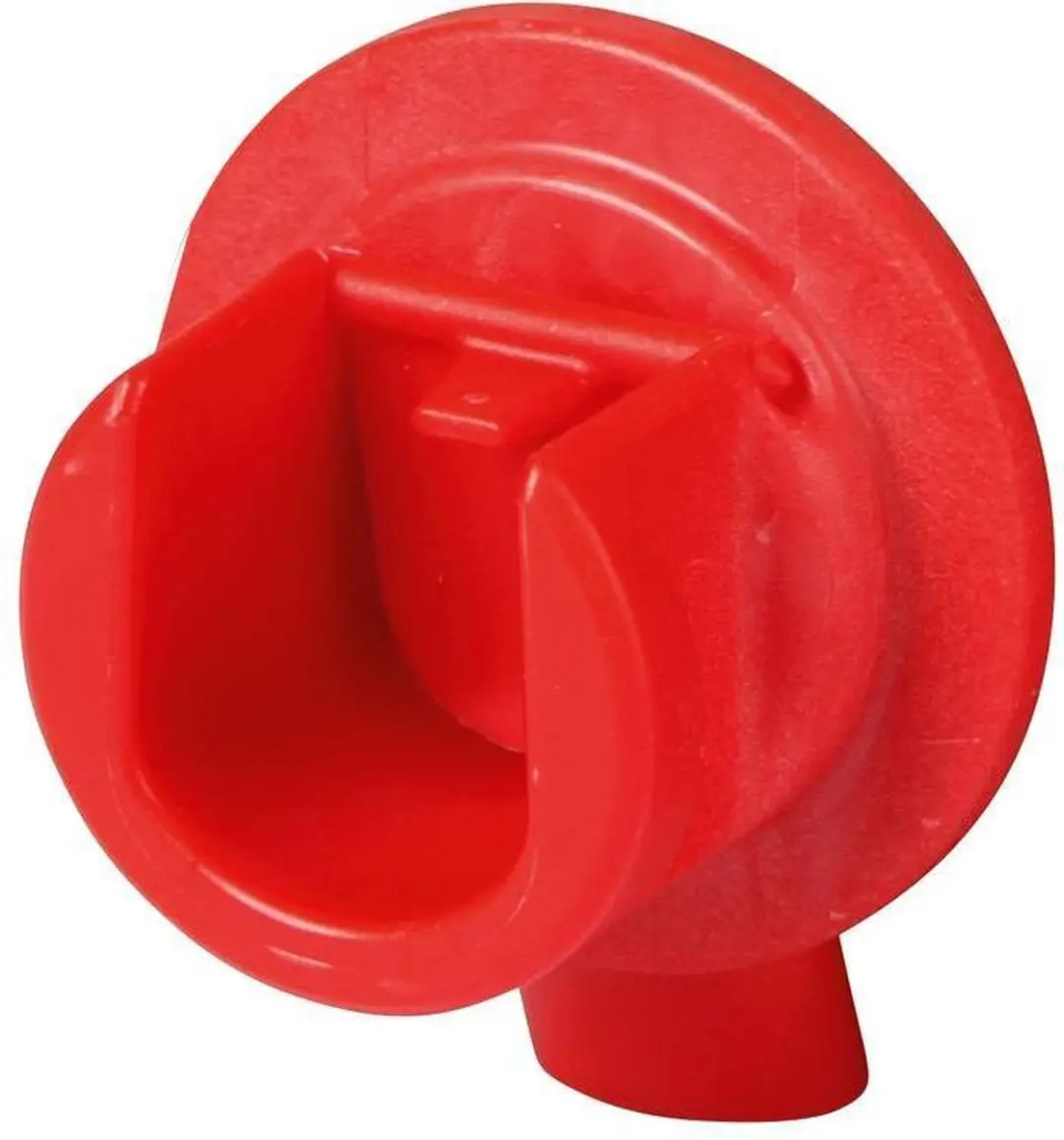 Kerbl Fixclip Kleppen - 5 Stuks - Rood/Zwart