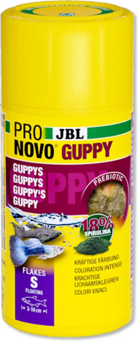JBL ProNovo Guppy Flakes S 100ml