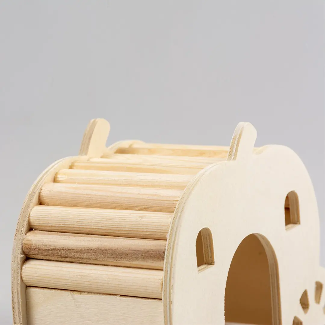 DuvoPlus Hok Brughuis S - 15x7x9cm - Bruin