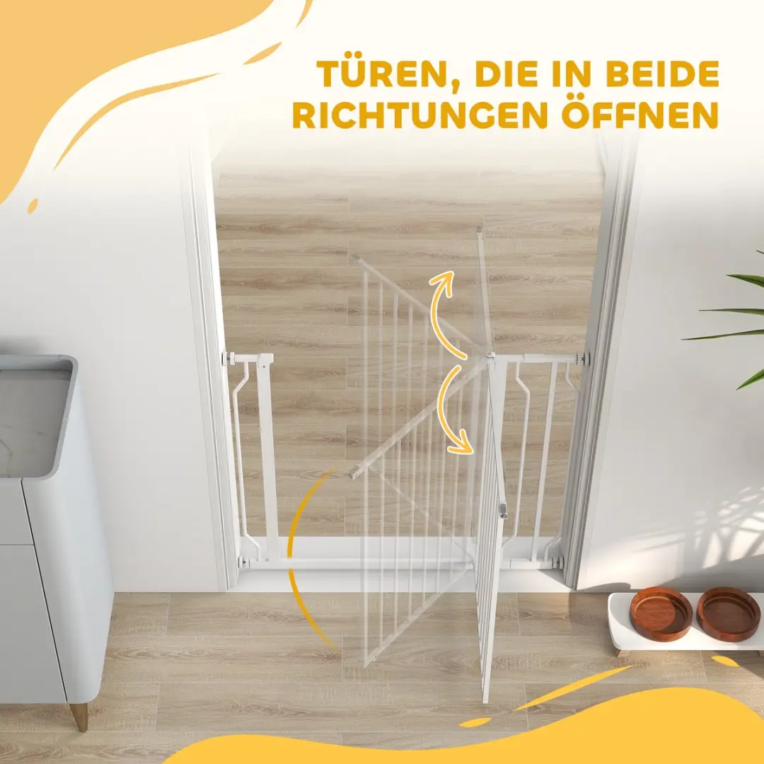Pawhut D06-109 Hondenhek - Wit