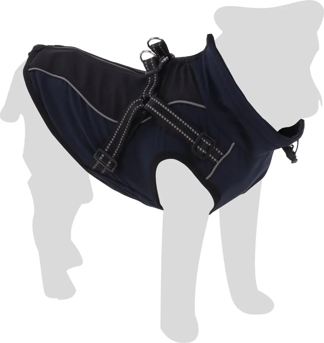 Flamingo Hondenjas Dexter - 55cm - Blauw