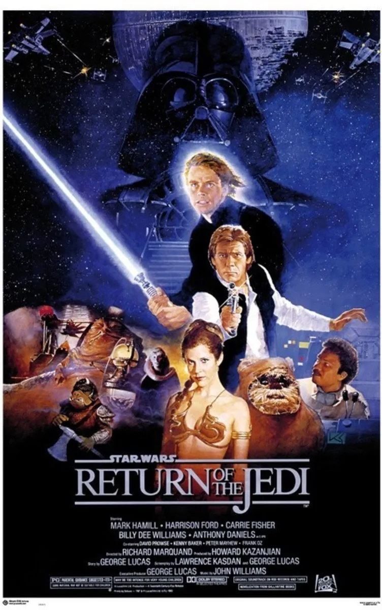 Star Wars El Retorno del Jedi Poster 61x91,5cm