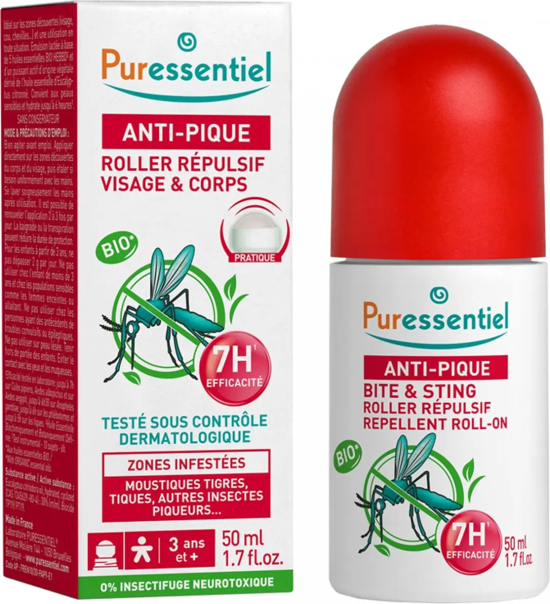 Puressentiel A/Beet Roller Volwassenen 50ml