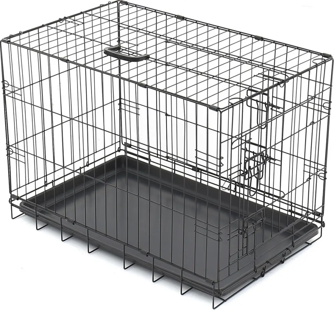 Hondenbench - Zwart 76 x 48 x 54 cm - Duvo