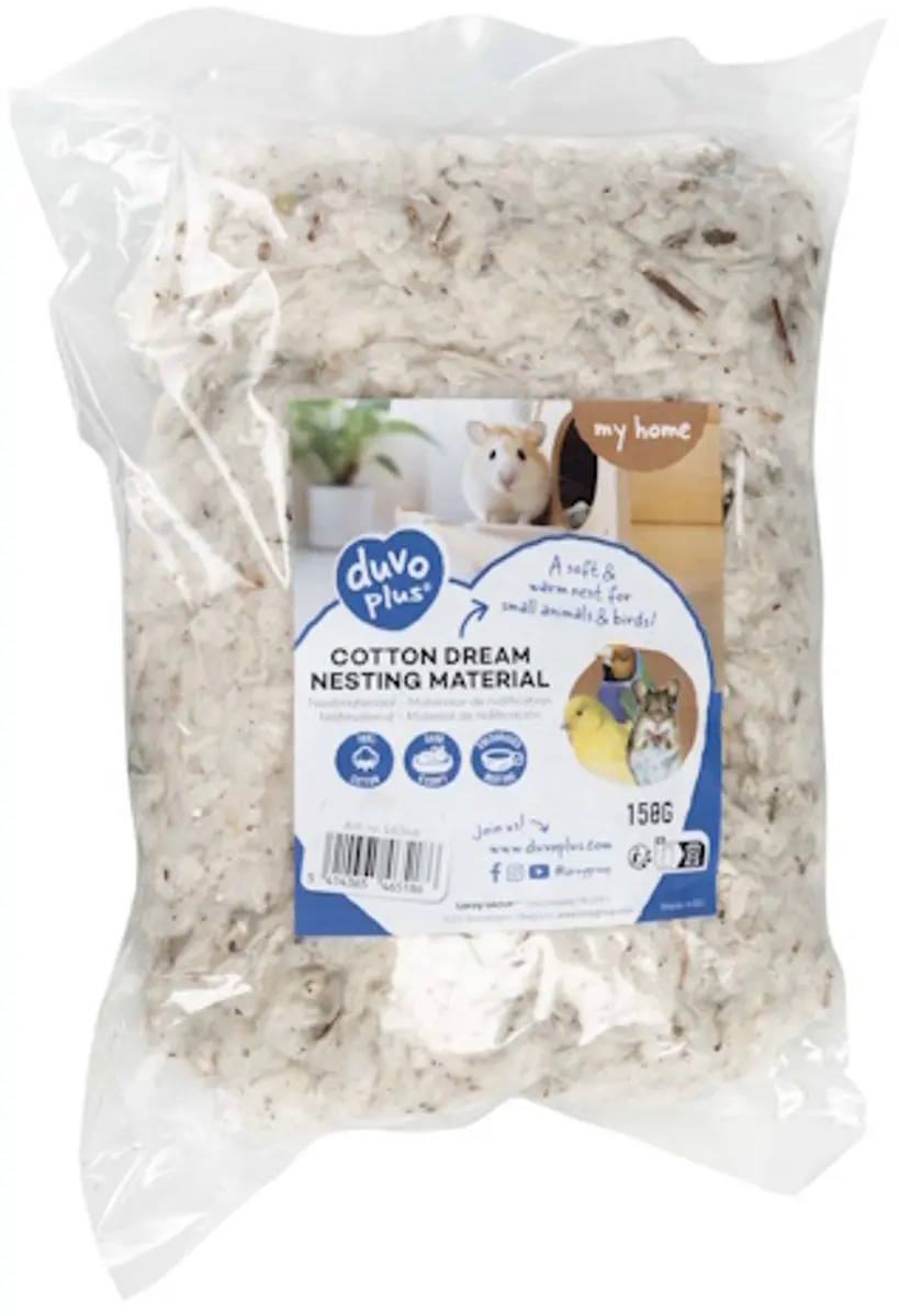 Duvo+ Nestmateriaal Cotton Dream 150 gram