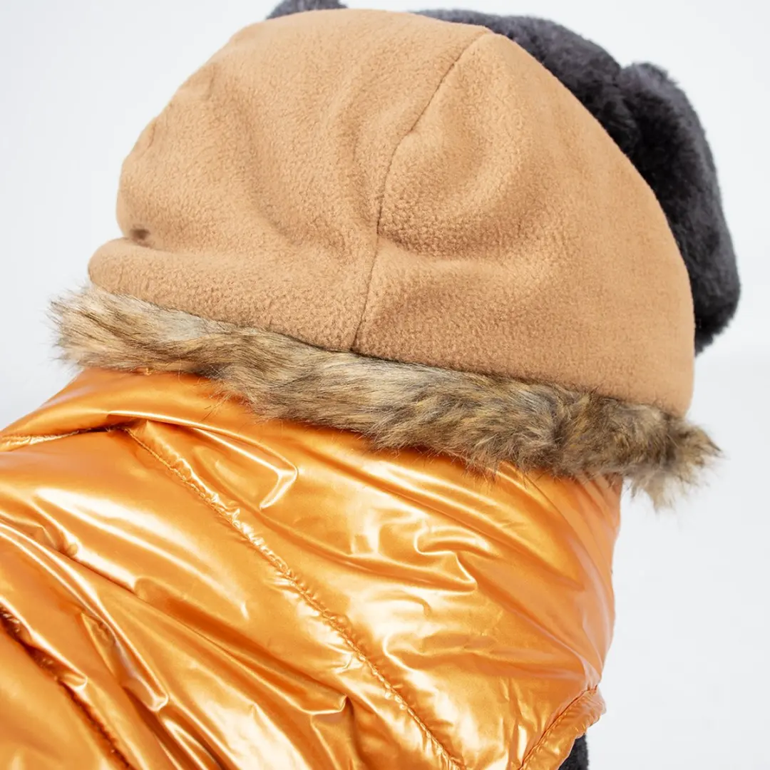 Duvo Duvoplus Hondenjas Puffer XS - 30cm - Oranje