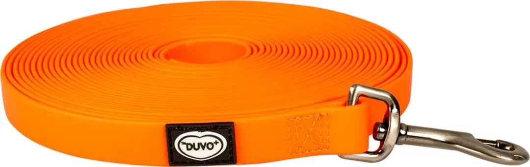 Duvo Explor South Trackinglijn PVC 15m/20mm - Neon Oranje