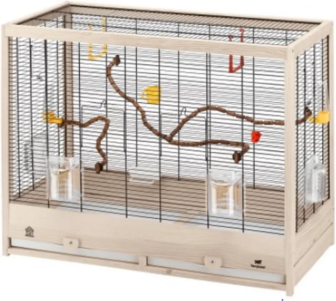 Ferplast Vogelkooi Giulietta 5 - 69x34,5x58cm - Zwart - afbeelding 4 van 6