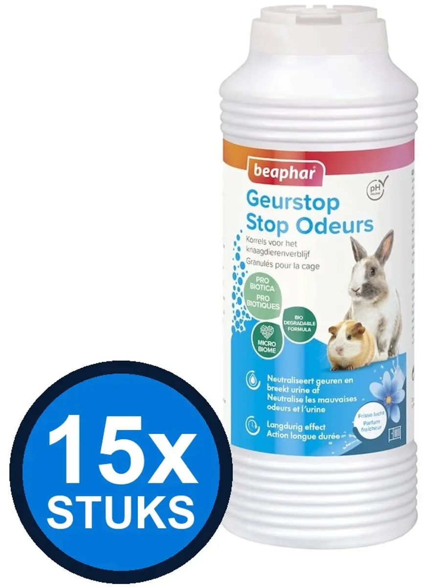Beaphar Geurstop Knaagdier 600g