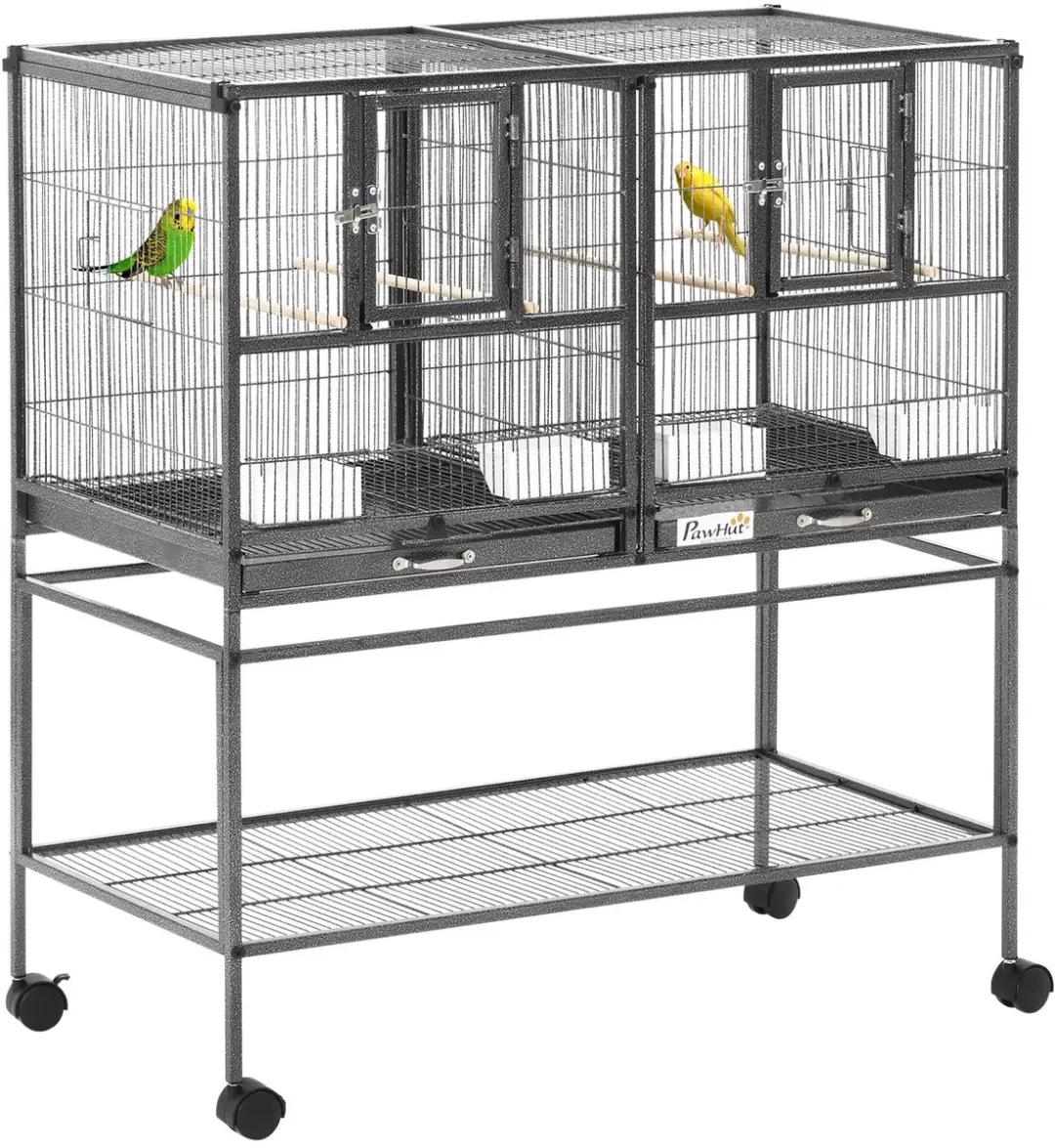 Pawhut Vogelkooi 95x45,5x102cm