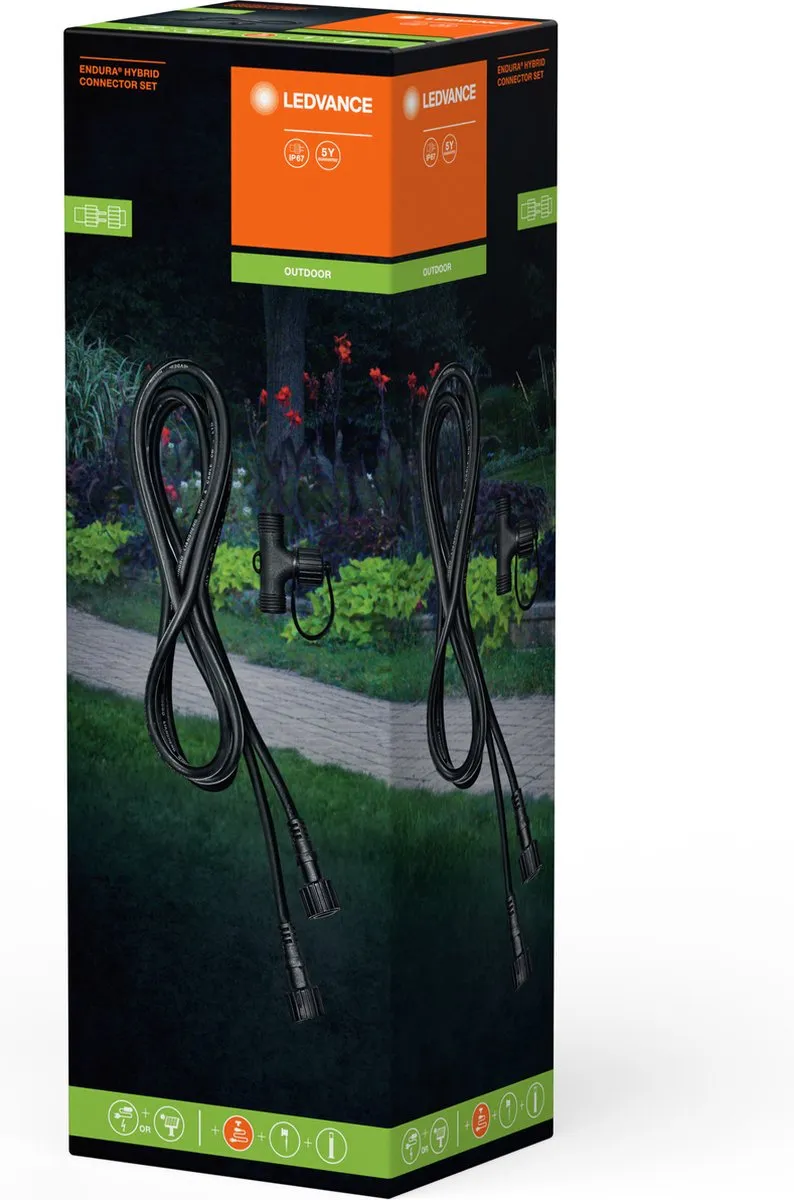 LEDVANCE Endura Hybrid Connector - Zwart