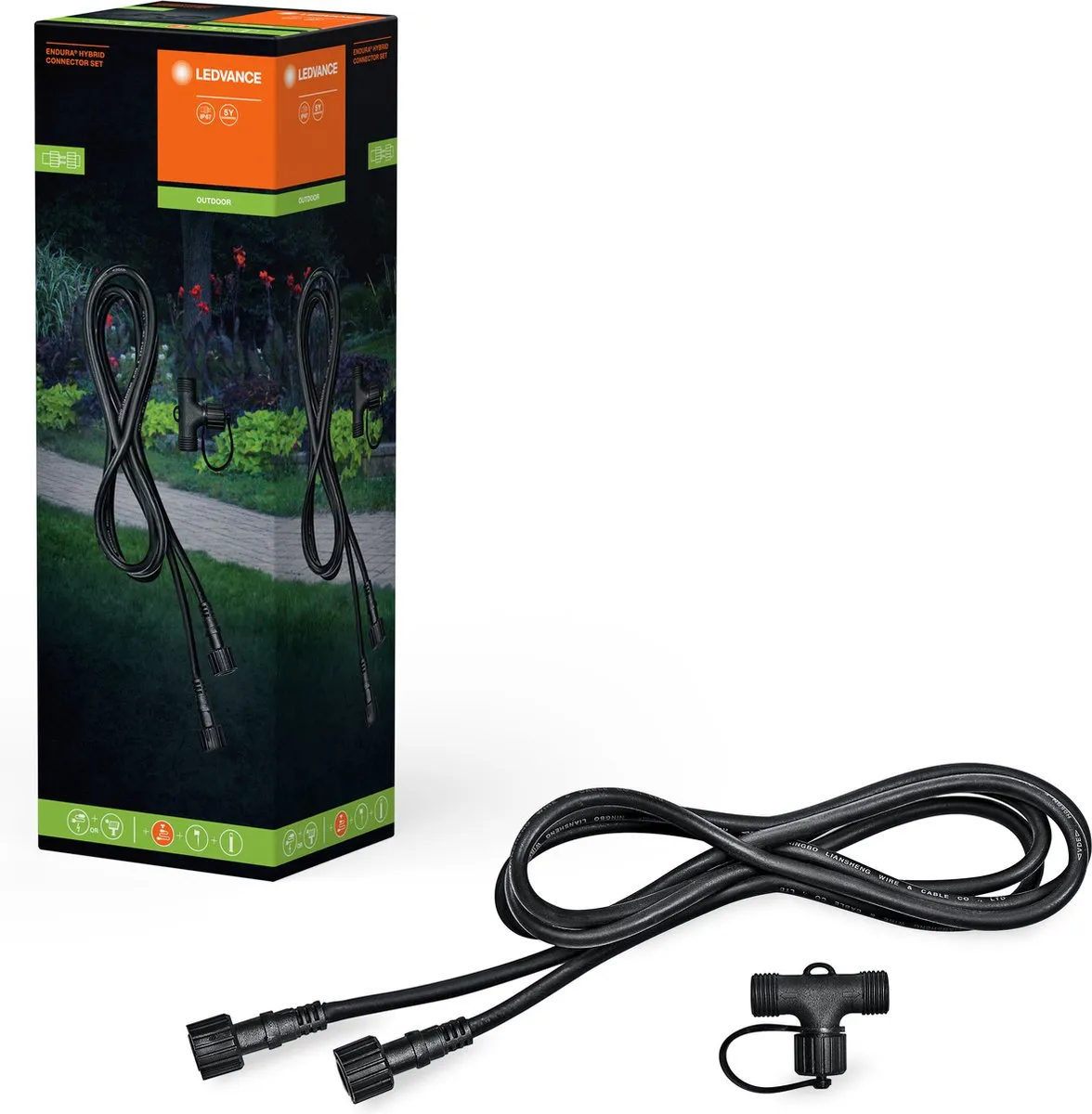 LEDVANCE Endura Hybrid Connector - Zwart