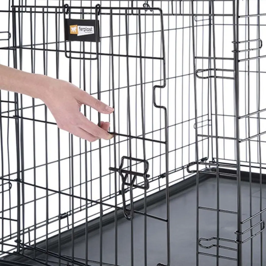 Ferplast Dog-Inn 60 Hondenbench - 64x45x49cm Grijs